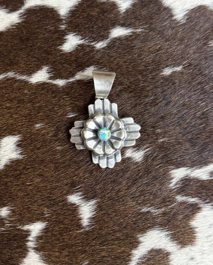 Chimney Butte Sonoran Cross Flower Pendant *Native