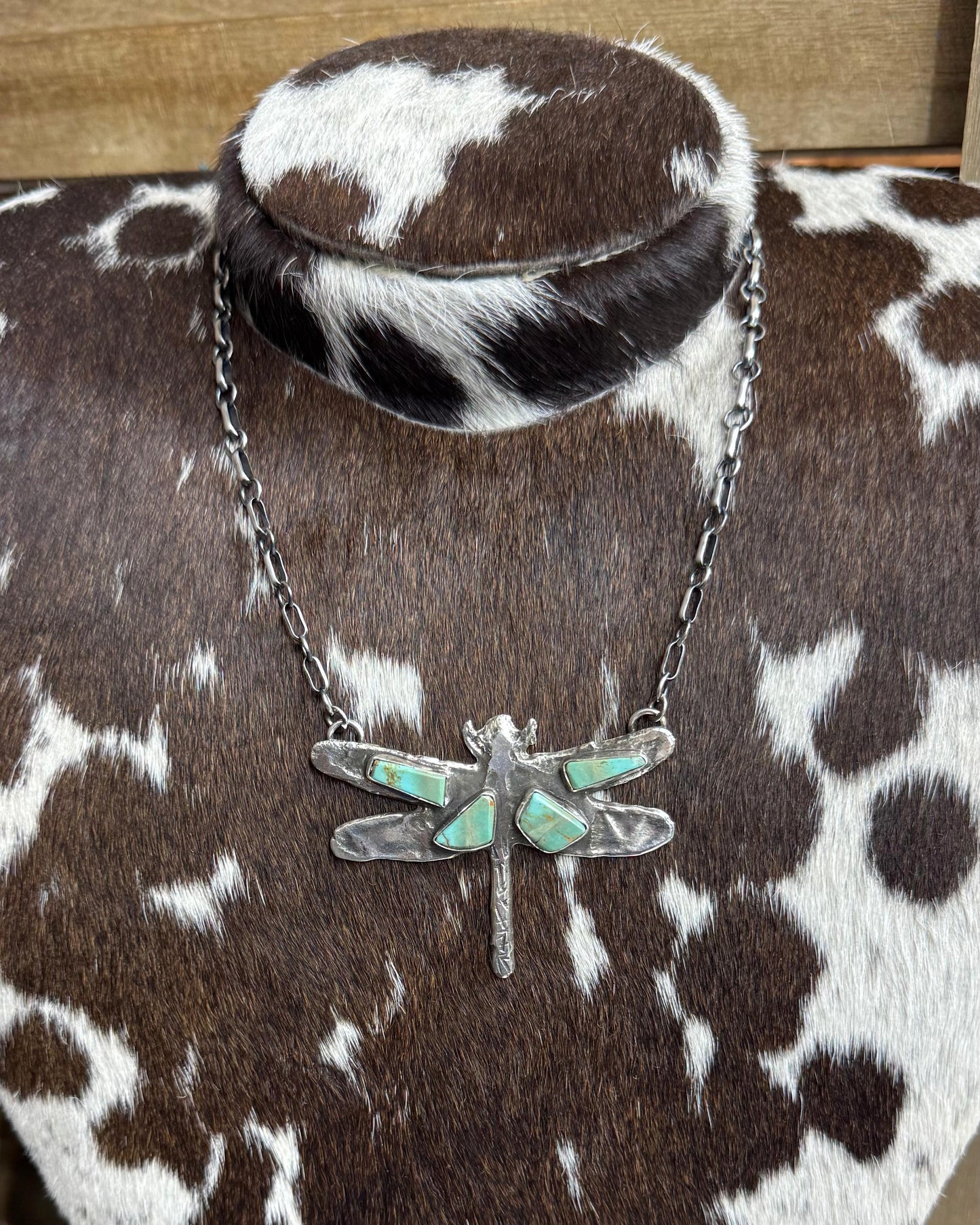 19" Dragonfly Kingman Necklace *Native