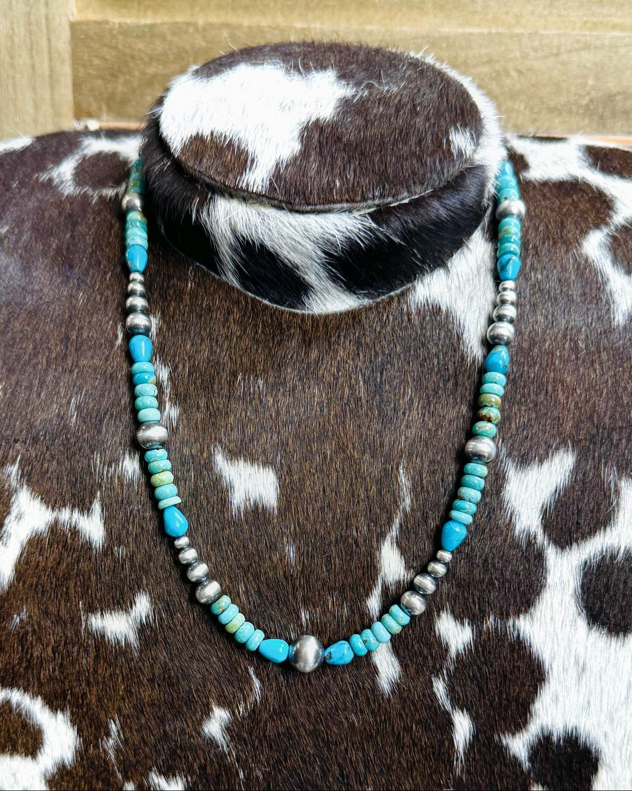 Kingman Multi Bead Pearl Necklace