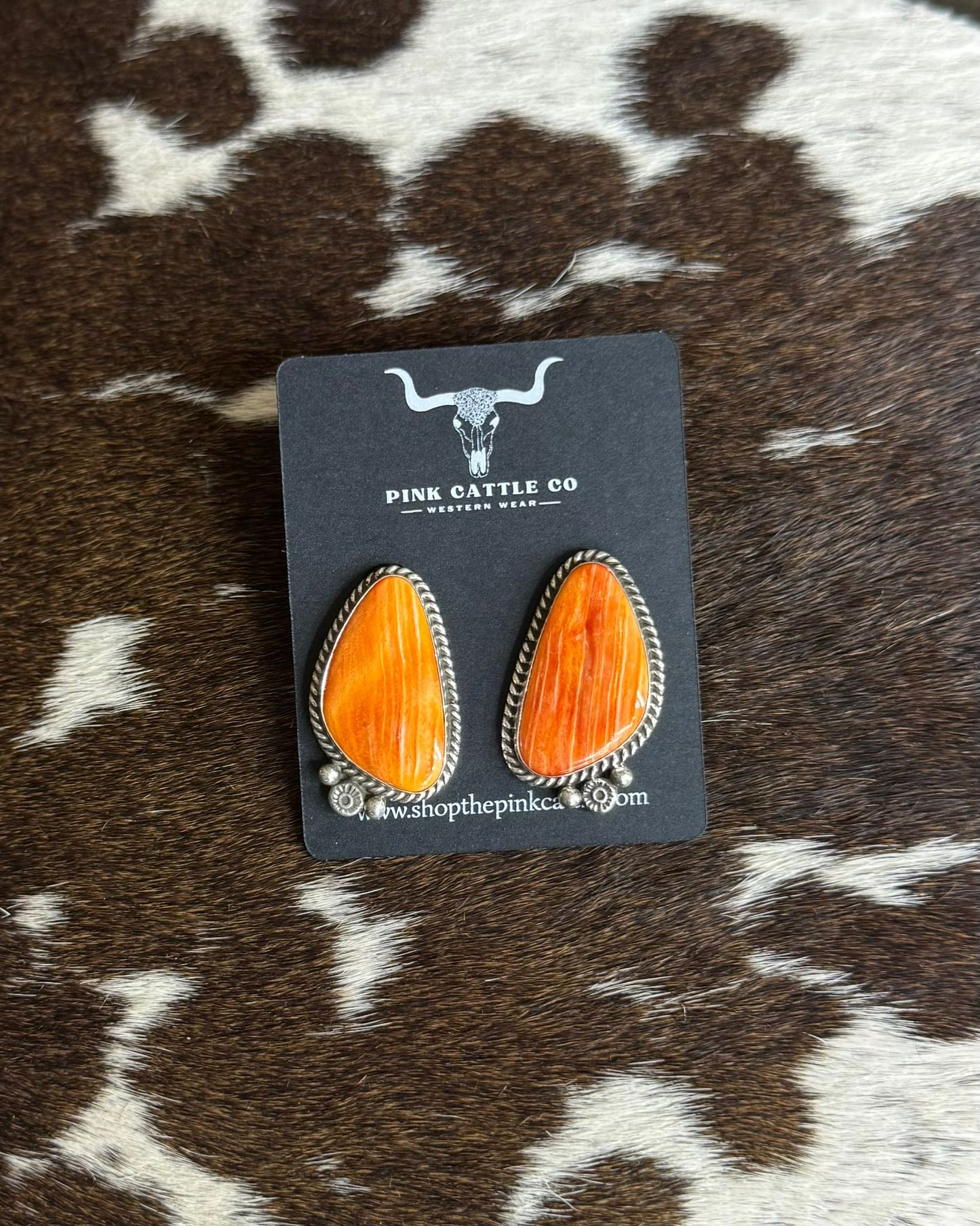 Orange Spiny Studs *Native