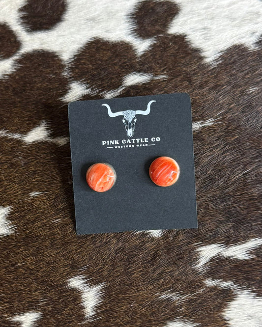 Spiny Circle Studs
