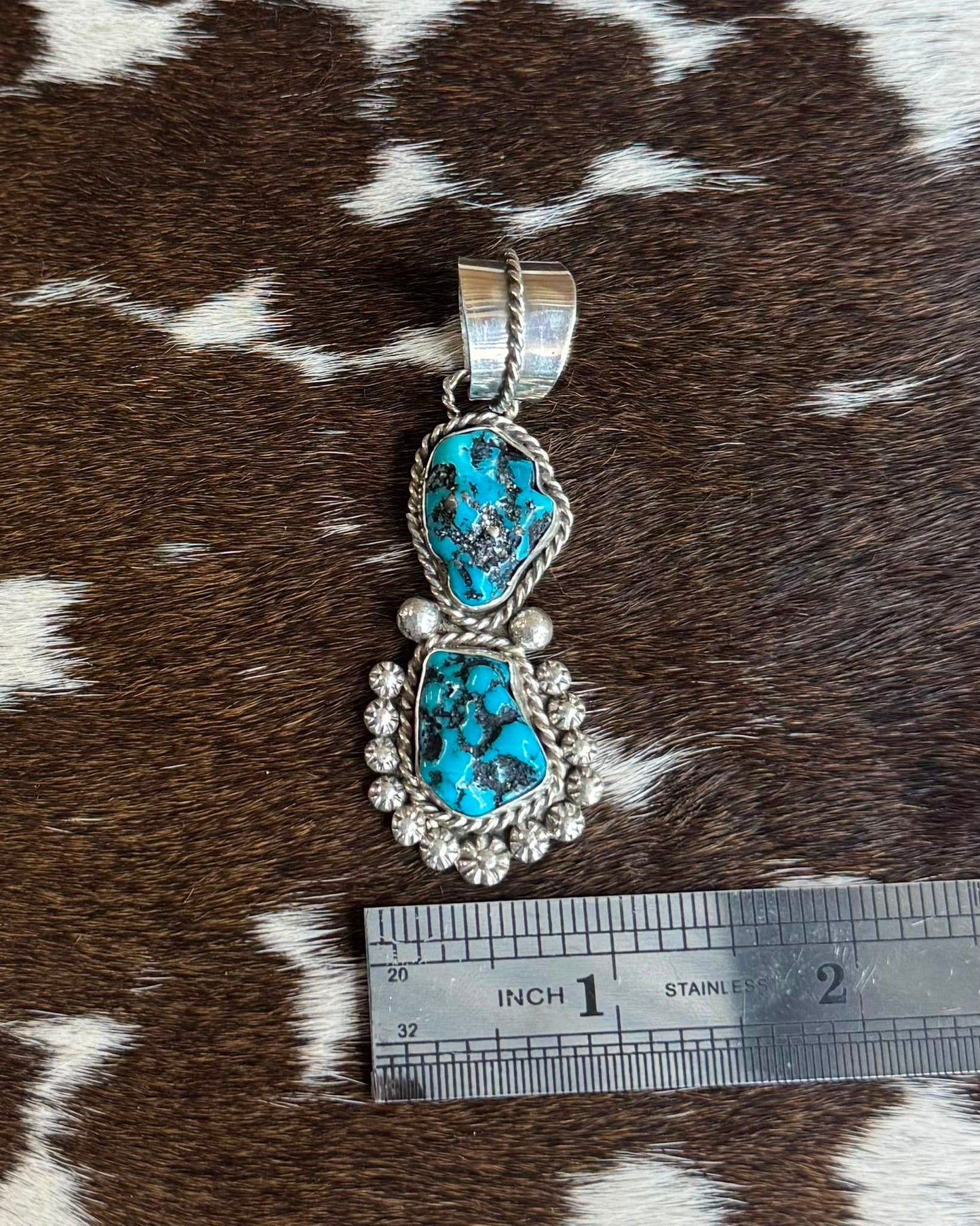 Double Stone Pendant *Native
