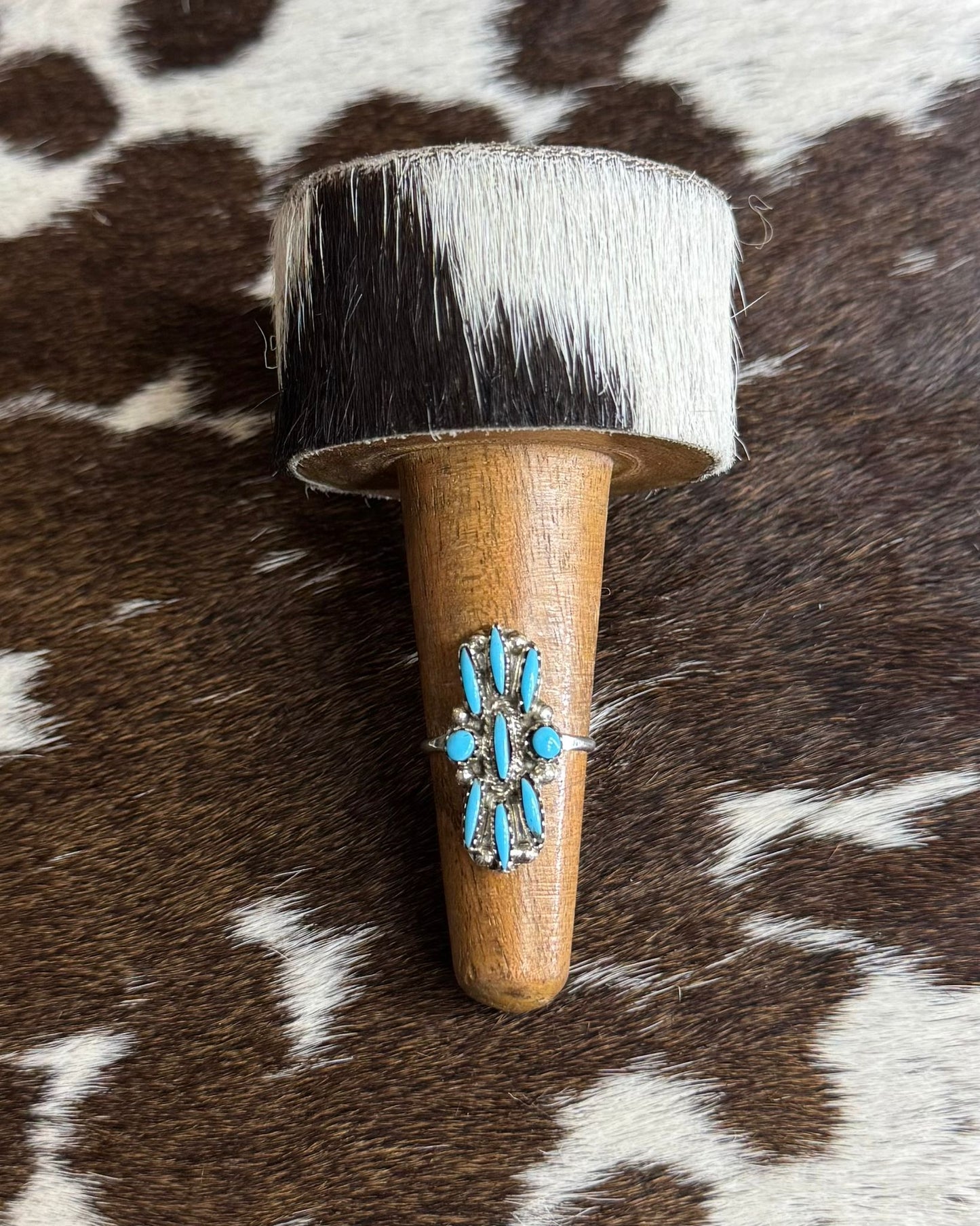Thin Zuni Cluster Ring *Native