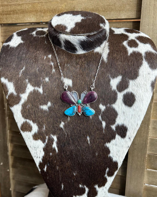 Multi Stone Butterfly Set *Native