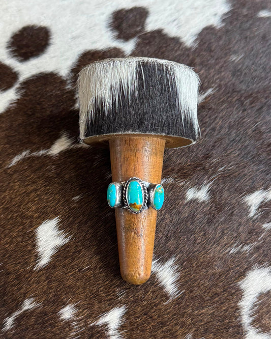 Kingman 3 Stone Ring *Native
