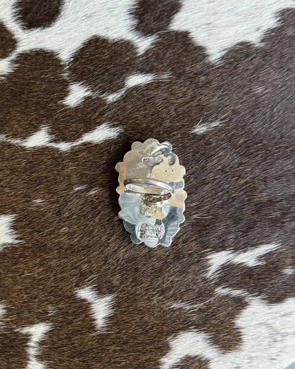 Red Spiny Cluster Ring Adj. *Native