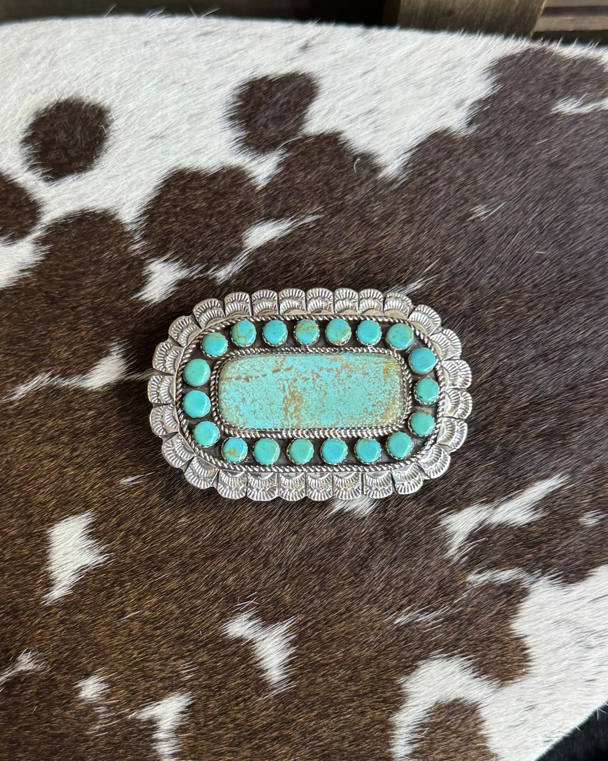 L.Etsitty #8 Buckle *Native