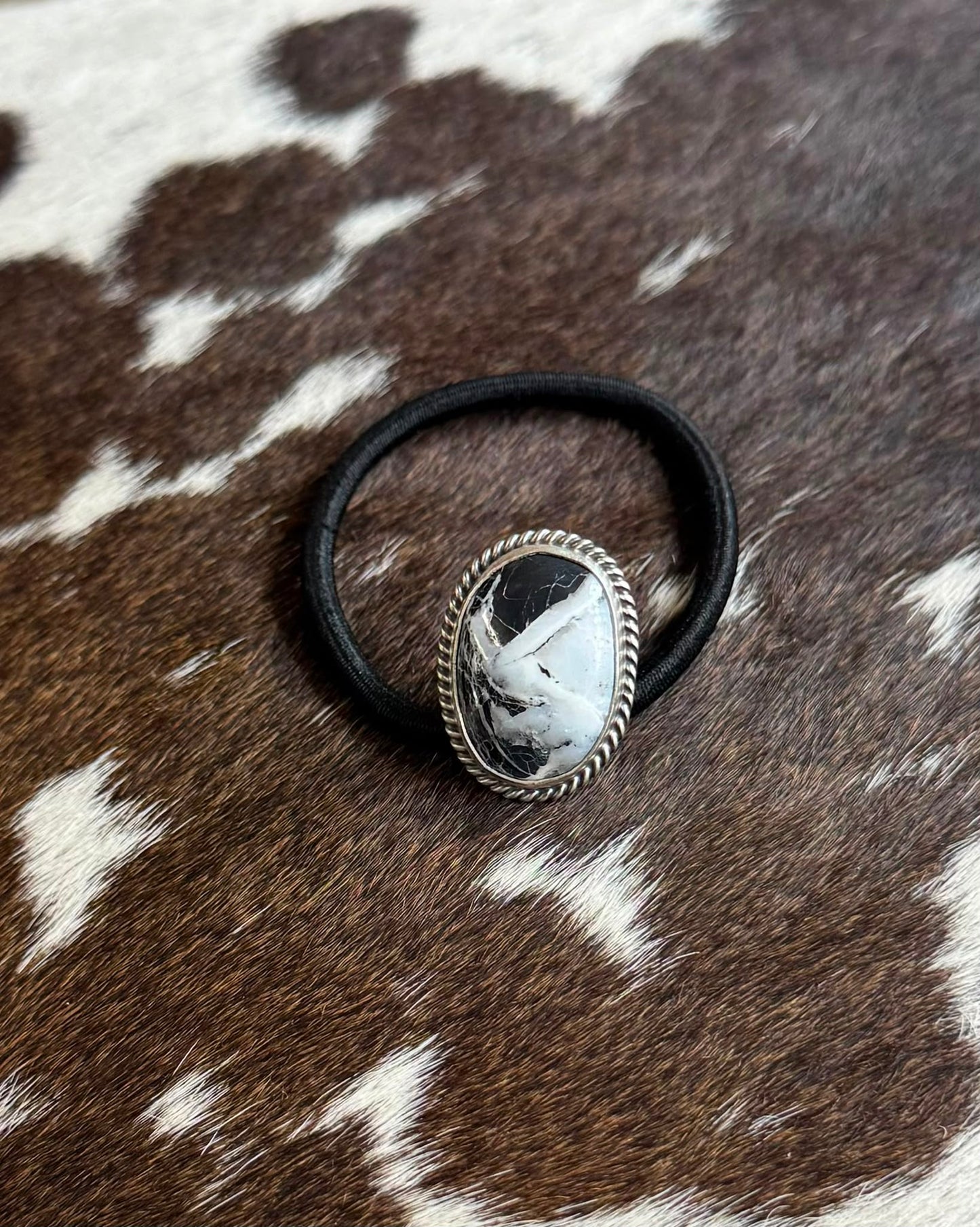 White Buffalo Hair Tie *Native