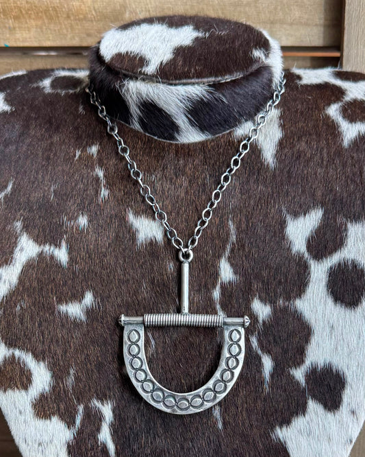 XL Sterling Bit Necklace *Native