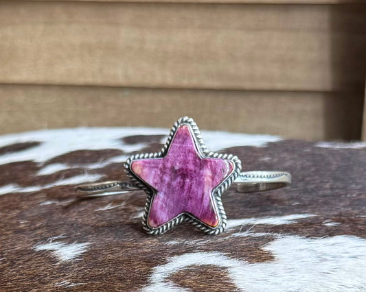 Purple Spiny Star Cuff*Native