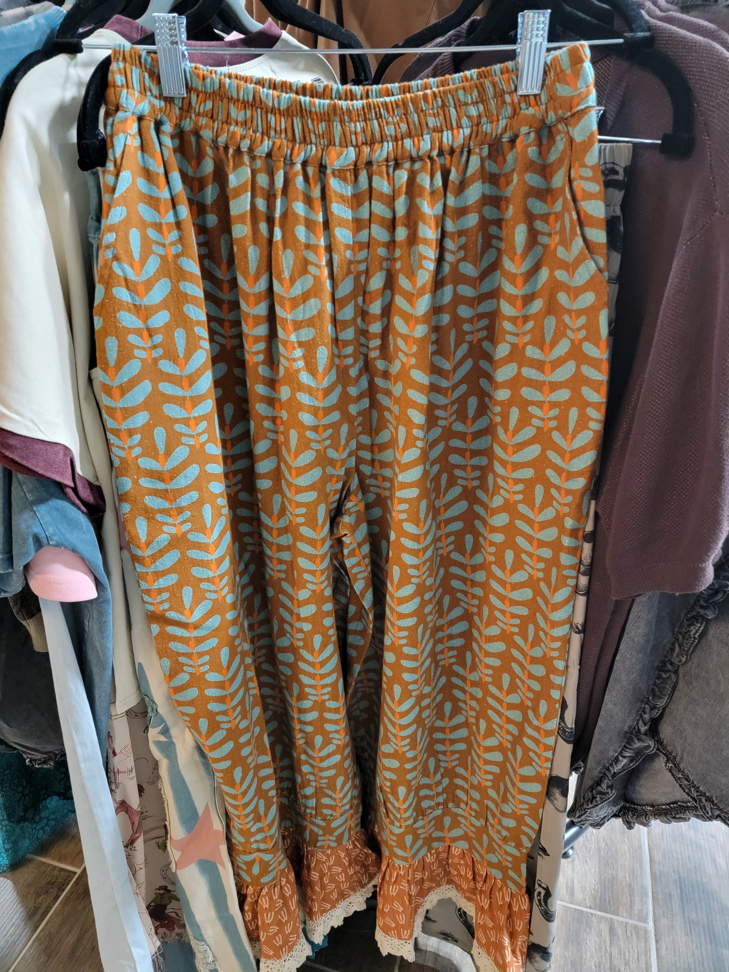 Wild Sage Linen Pants