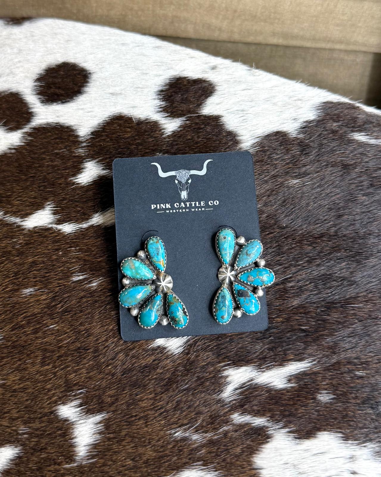 Starburst Half Cluster Earrings *Native