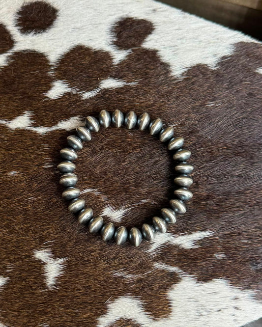 Handmade Rondelle Pearl Bracelet *Native