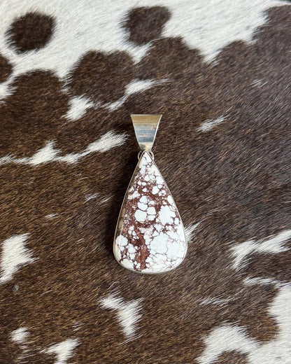 Wild Horse Teardrop Pendant *Native