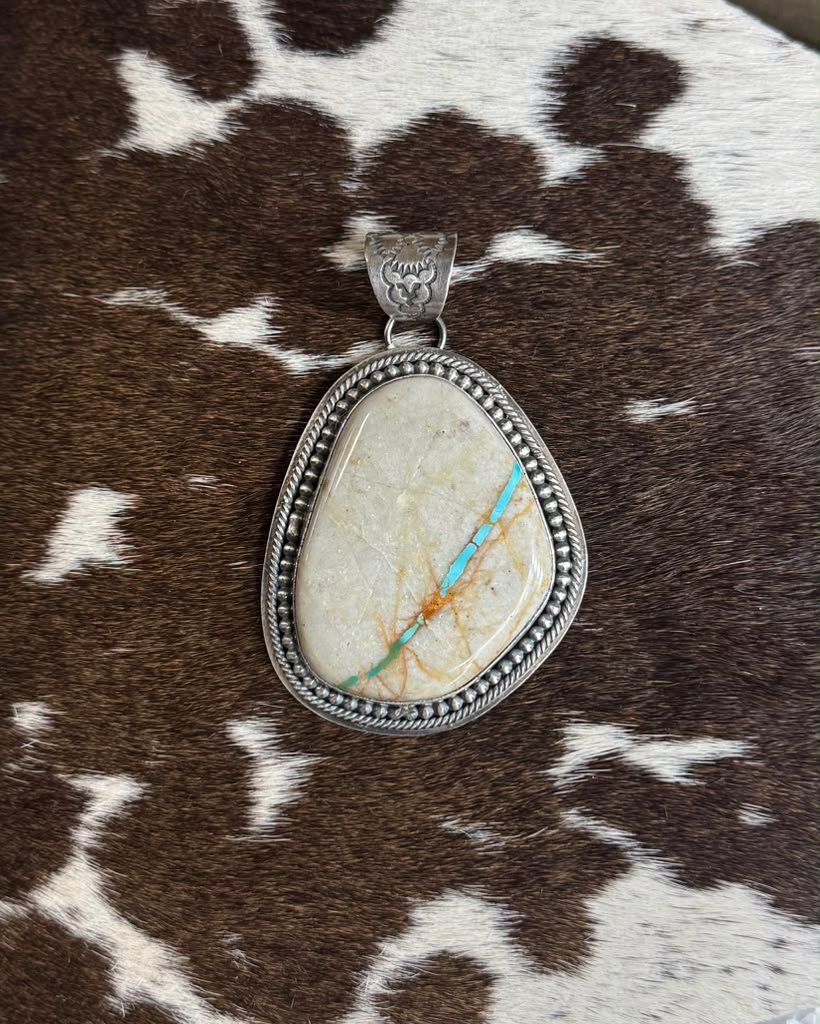 Royston Ribbon Pendant *Native