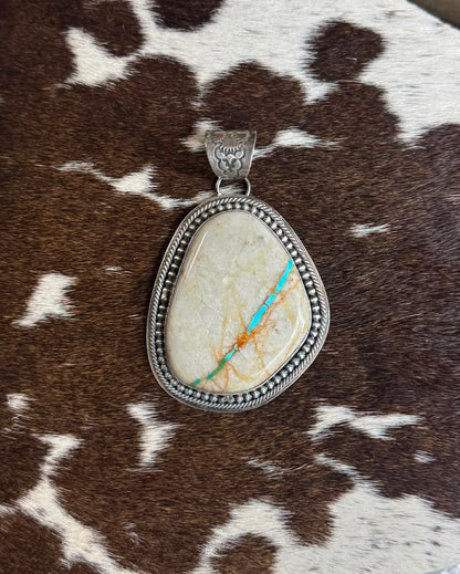 Royston Ribbon Pendant *Native