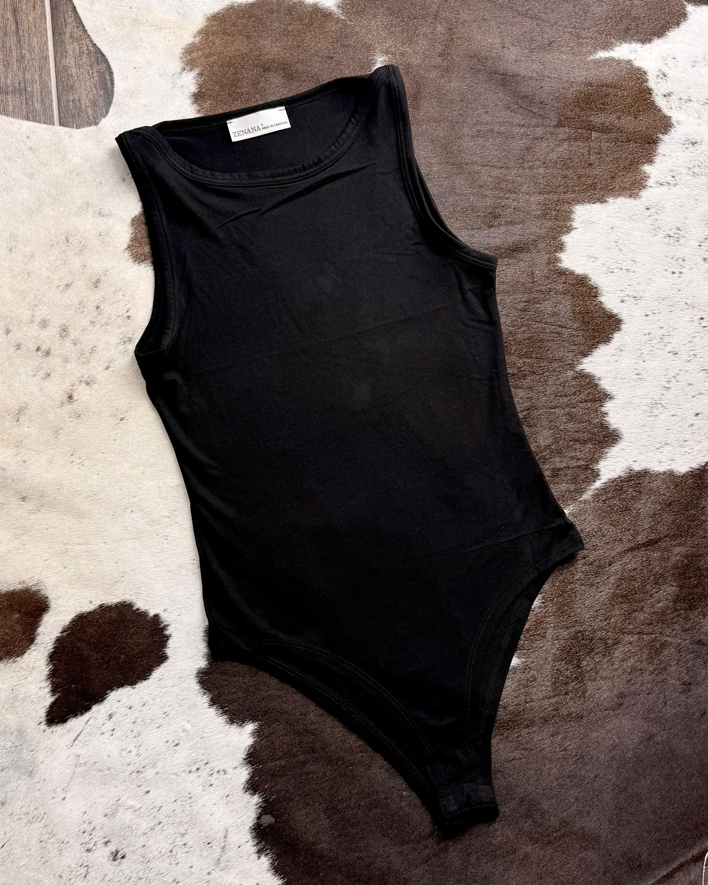 Elevated Basic Bodysuit *Black