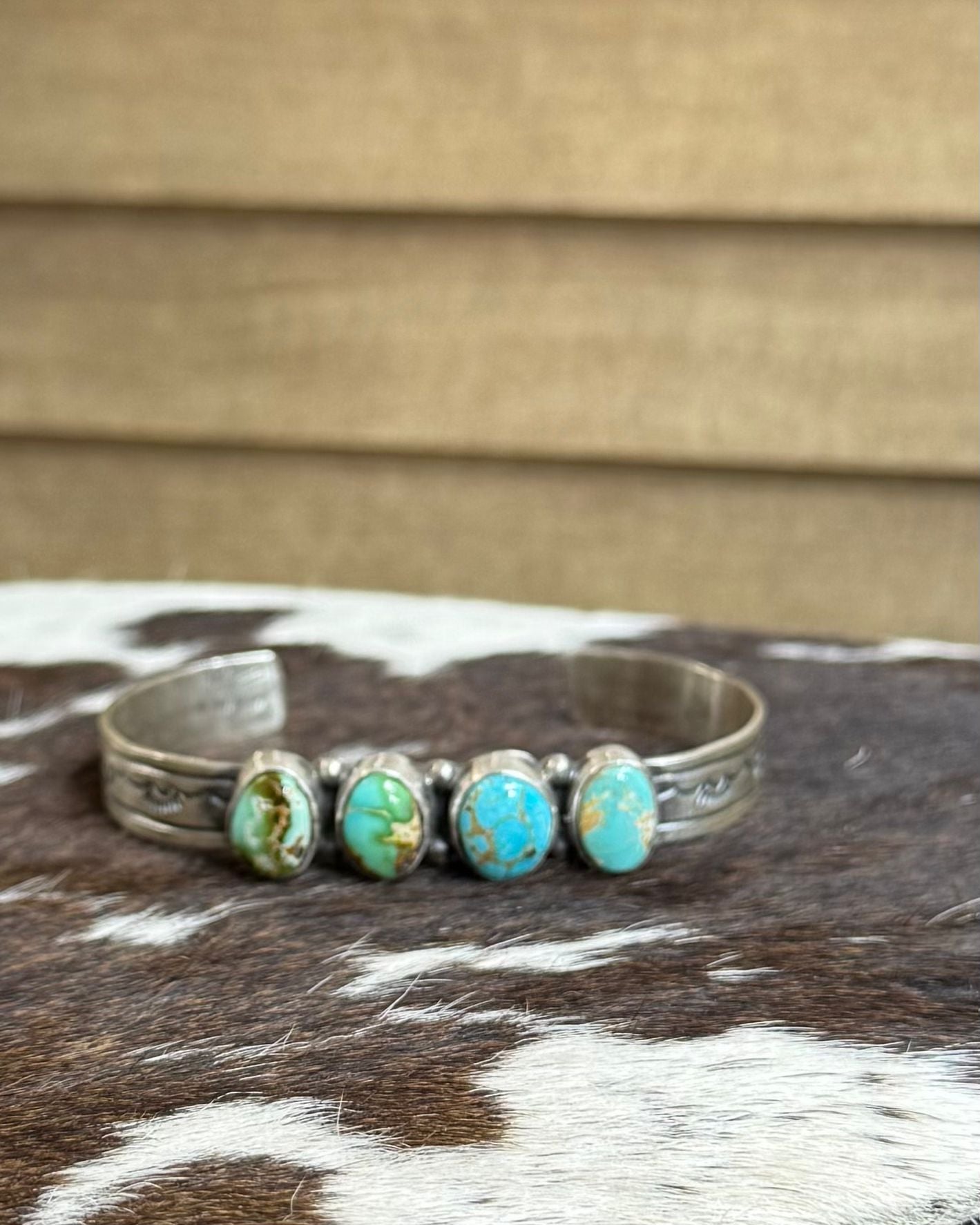 4 Stone Multi  Cuff *Native