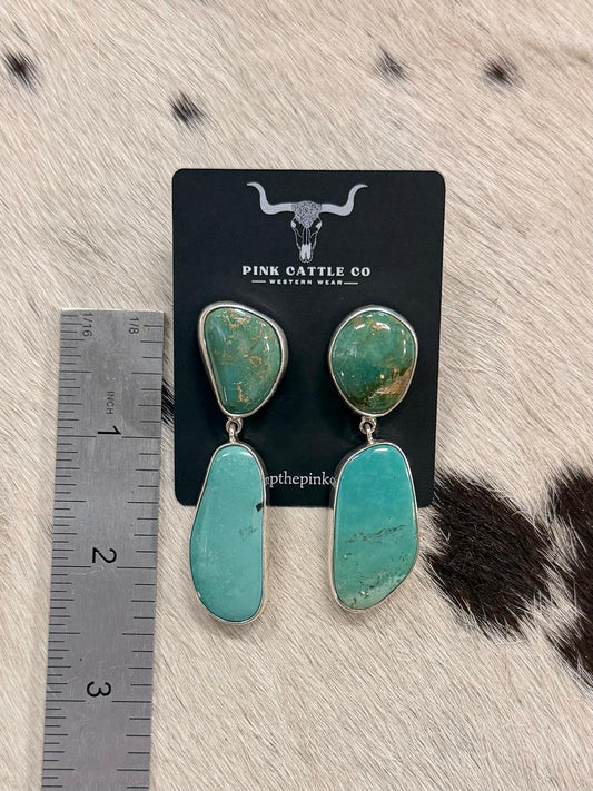 Federico Jimenez Double Stone Dangles