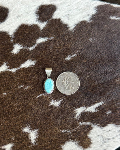 White Water Oval Pendant *Native