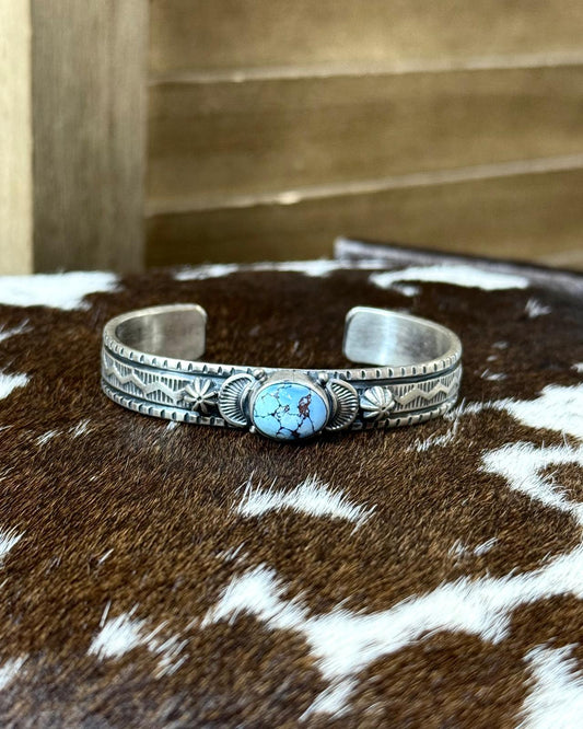 5.5" Single Golden Hills Starburst Cuff *Native