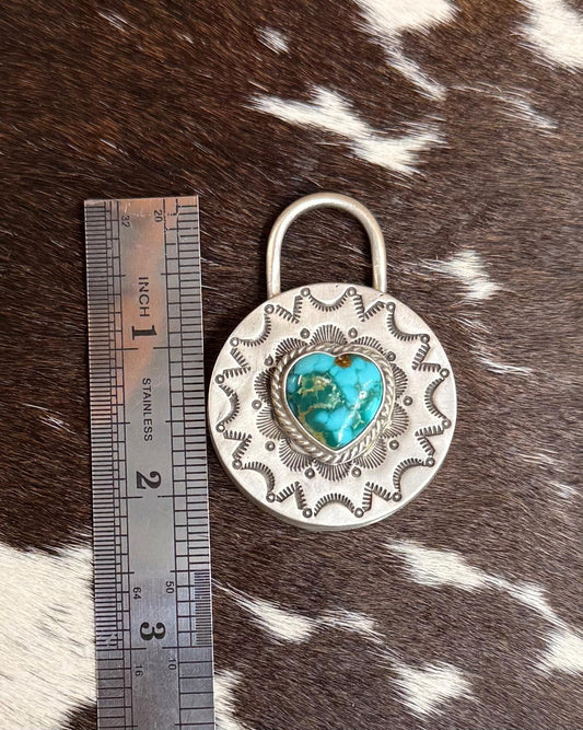LG Lock Kingman Heart Pendant *Native