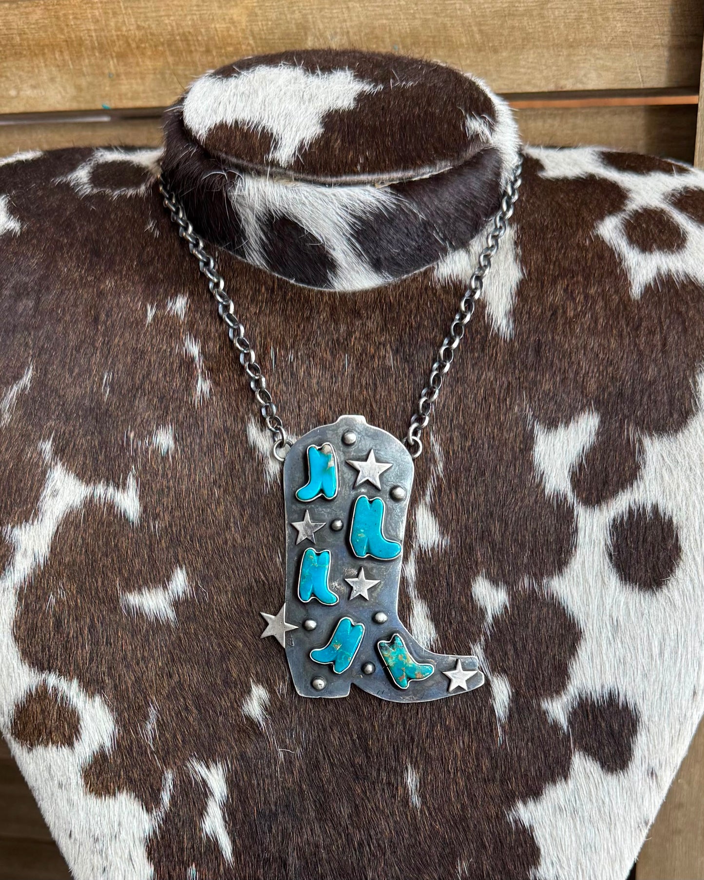 Statement Boot Necklace *Native