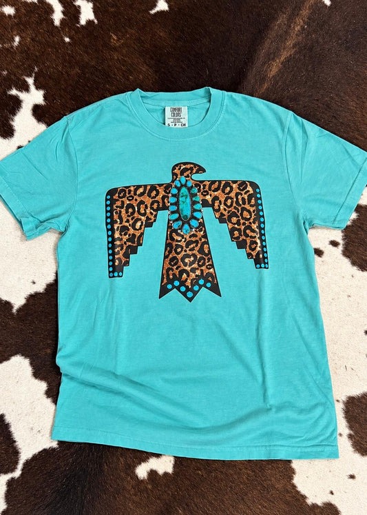 Leopard Thunderbird Tee
