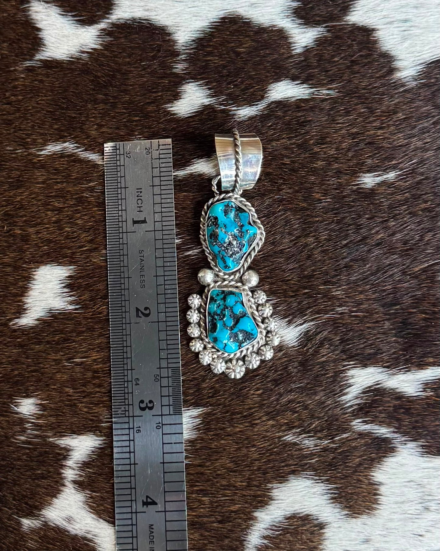 Double Stone Pendant *Native