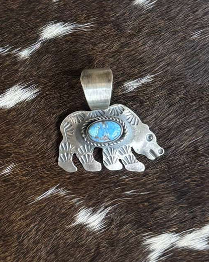 Golden Hills Bear Pendant *Native