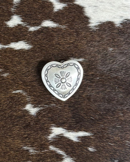 Pattern Heart Pendant *Native