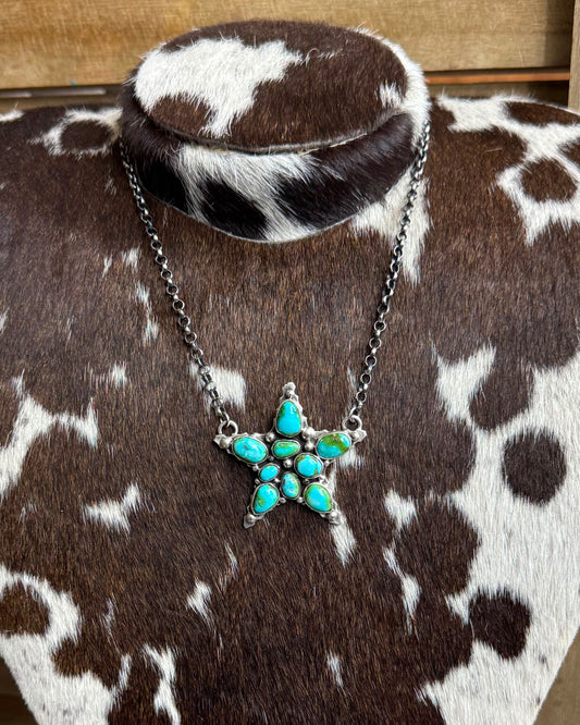 Sonoran Pebbled Star Necklace *Native