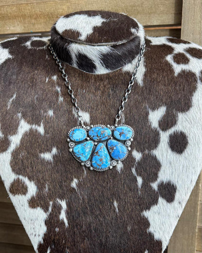 Golden Hills Half Cluster Necklace *Native