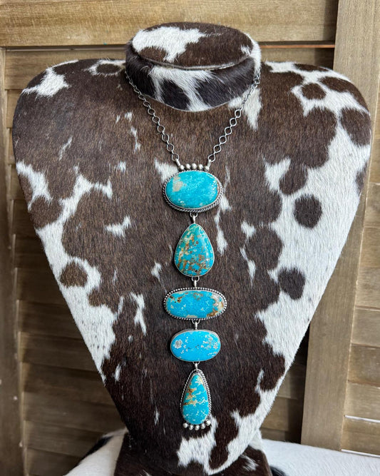 Vicky Hicks Royston Lariat Necklace *Native