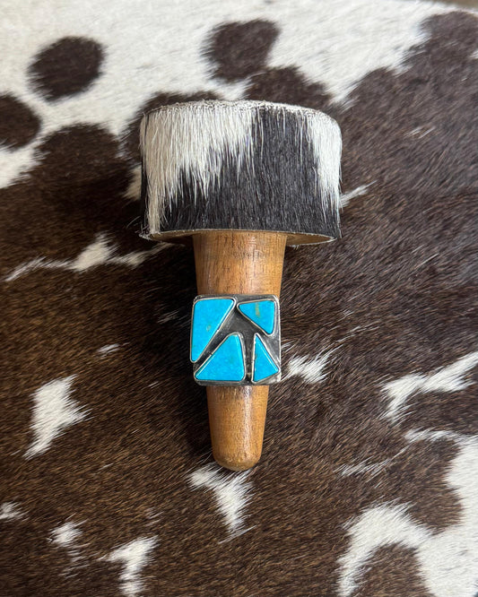 Kingman Silver Square Ring *Native