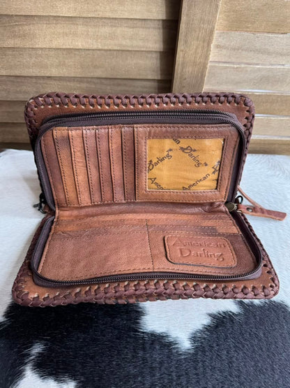 Tooled Clutch Crossbody