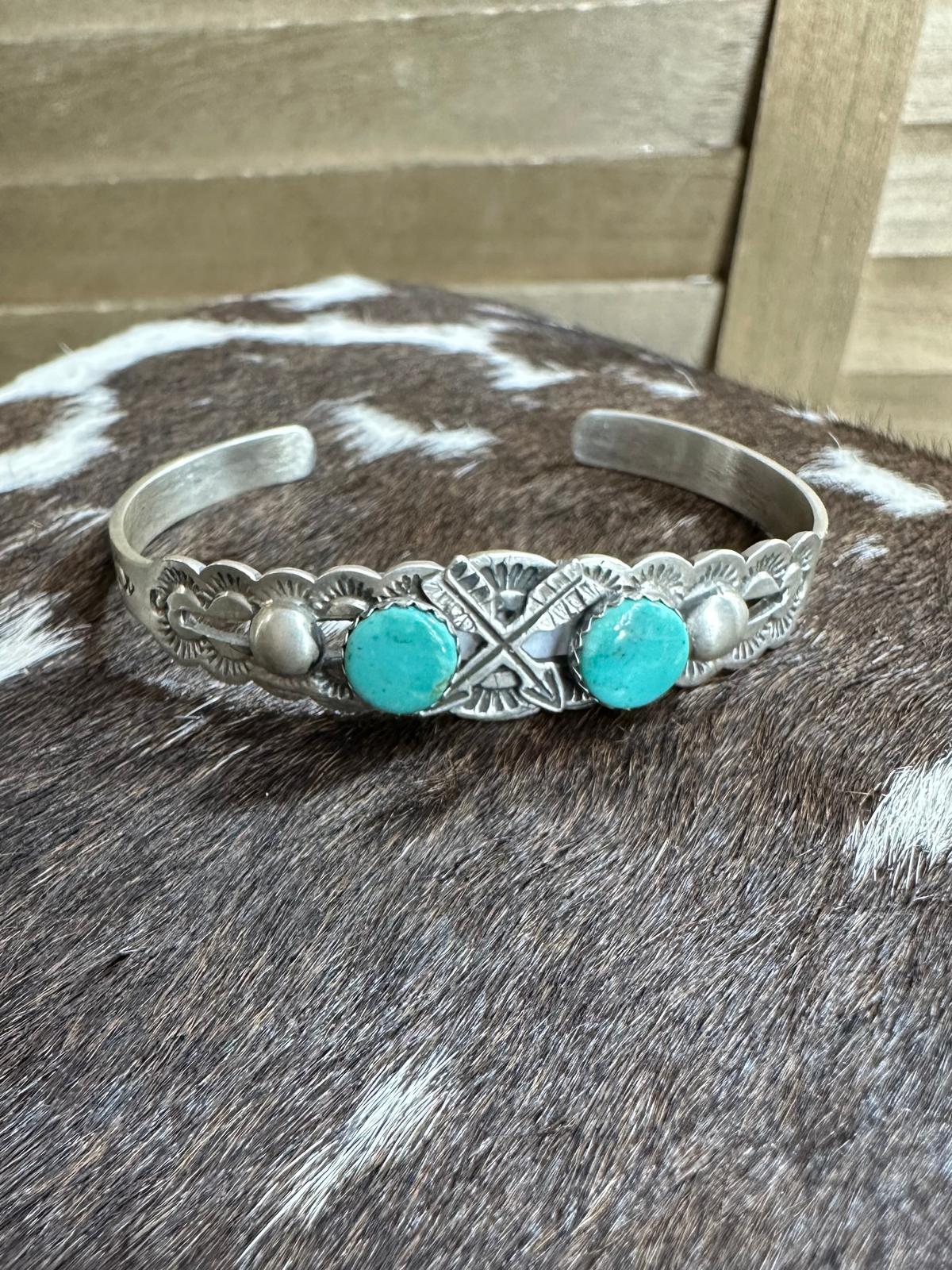 Arrow 2 Stone Cuff *Native