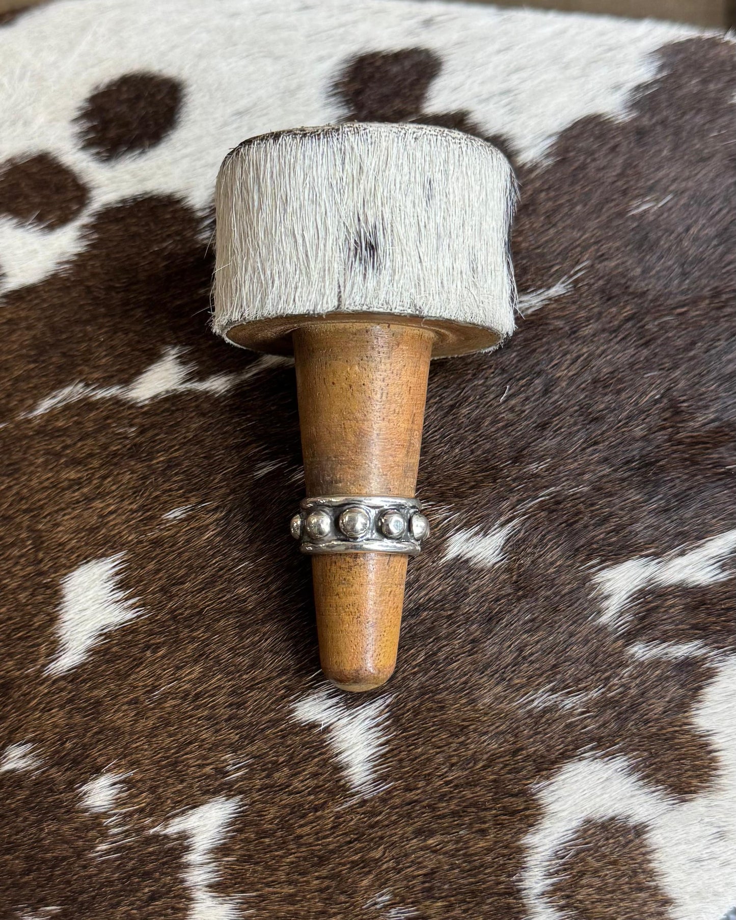 Sterling Chunky Studded Ball Ring *NonNative