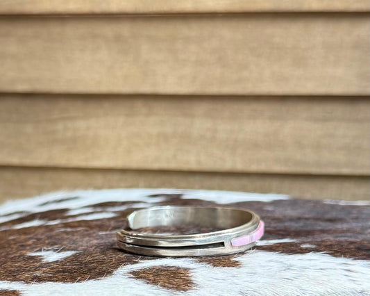 Pink Inlay Cuff *Native