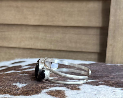 5 Stone Black Onyx Cuff *Native
