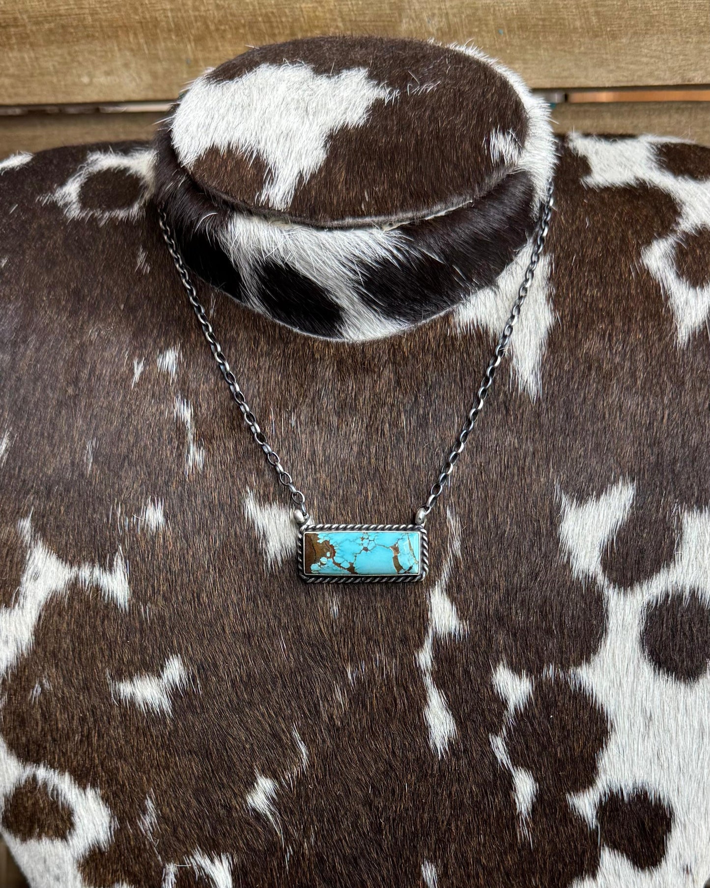 Simple #8 Bar Necklace *Native