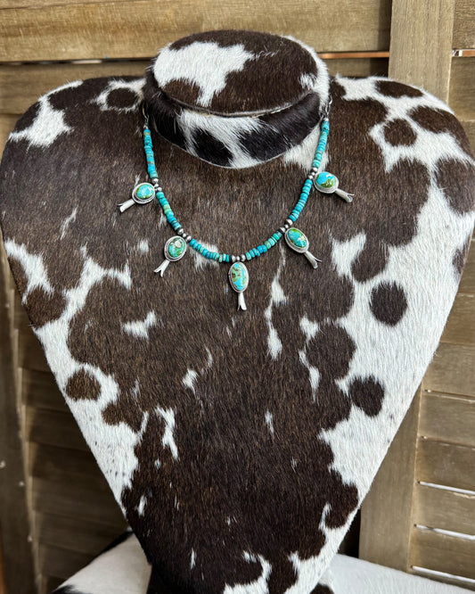 Sonoran Flower Blossom Necklace *Native