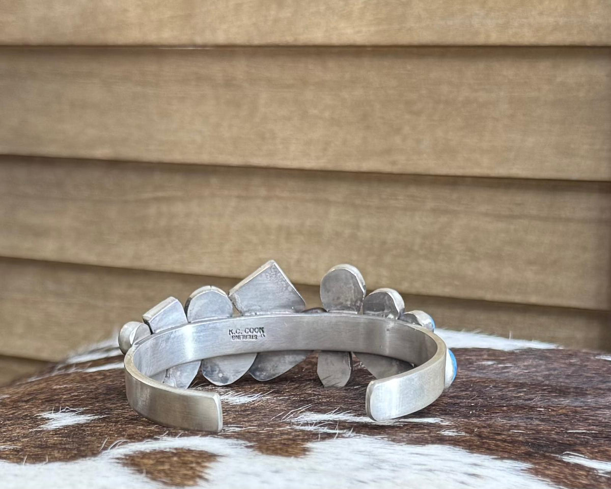 Denim Lapis Muti Stone Cuff *Native