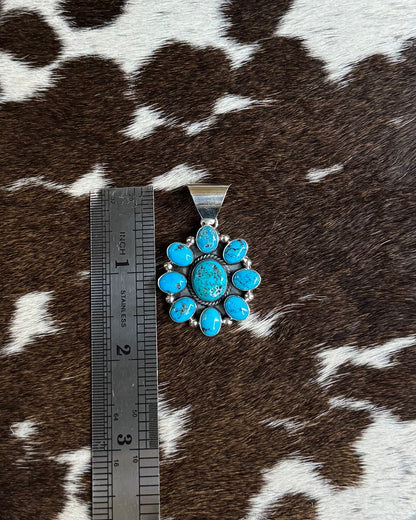 Cluster Blue Pendant *Native