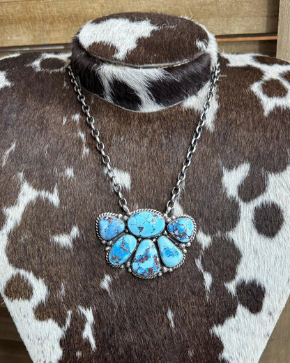 Golden Hills Half Cluster Necklace *Native