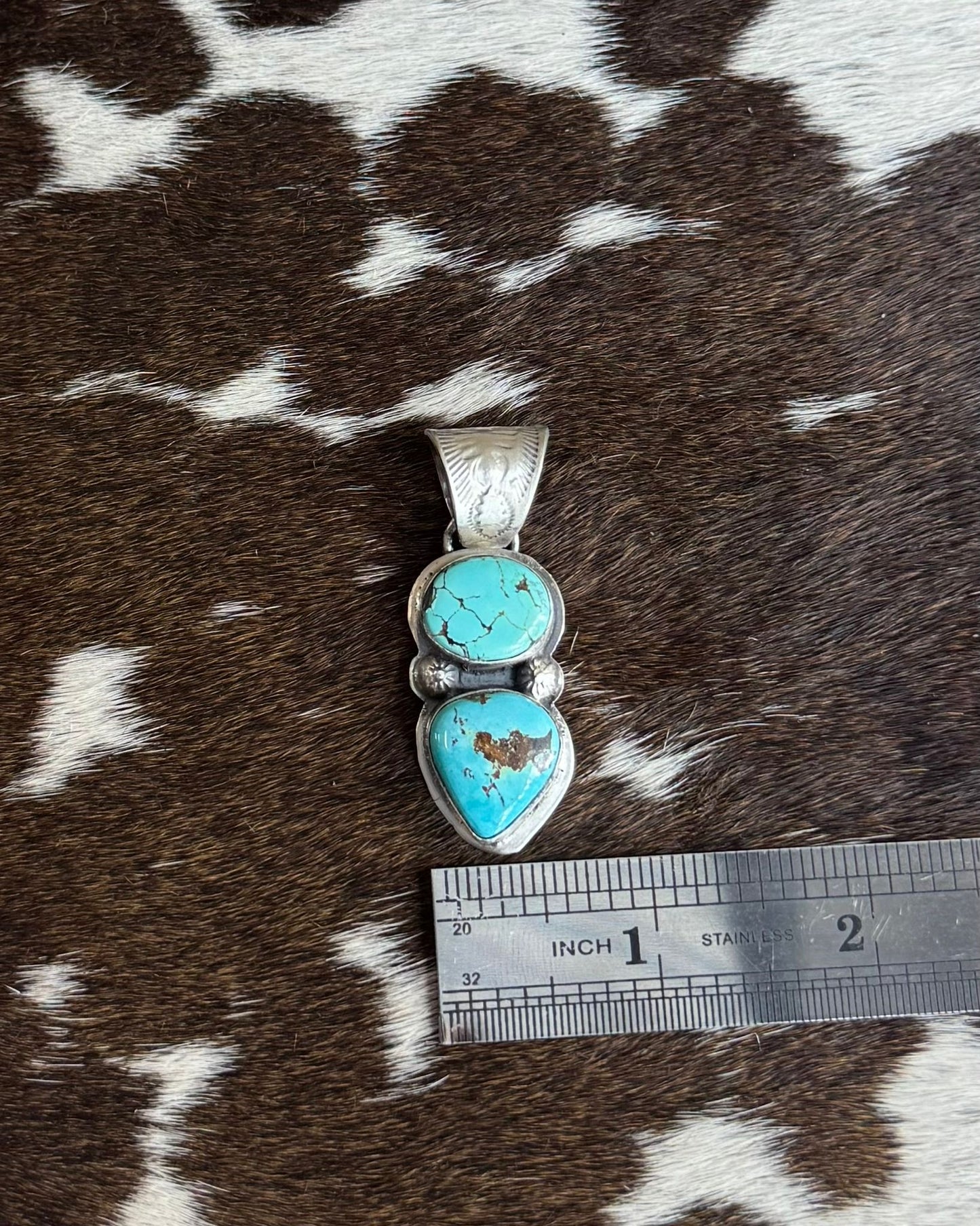 Double Stone Pendant *Native