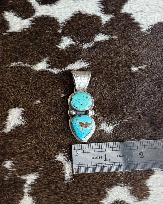 Double Stone Pendant *Native