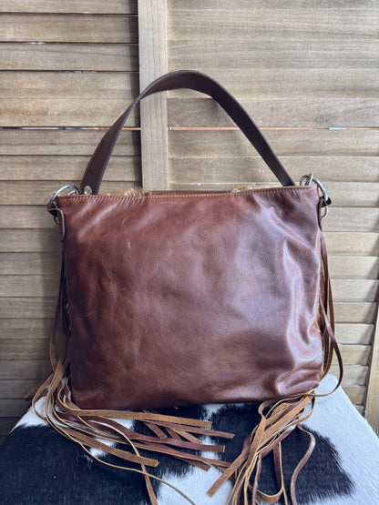 Snaffle Bit Axis Deer Shoulder Bag