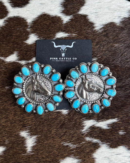 Horse Cluster Earrings *Native