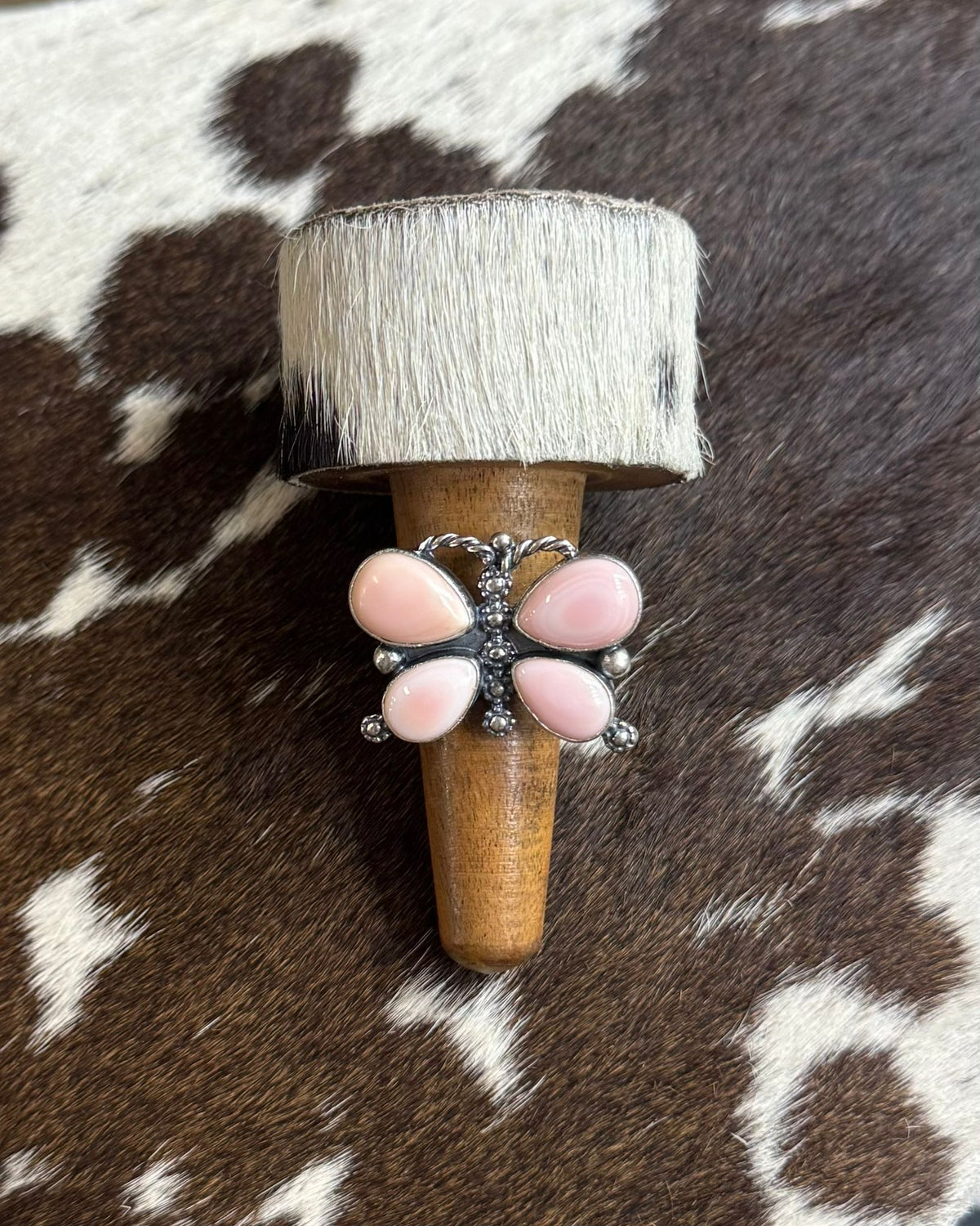 Pink Conch Butterfly Ring *Native